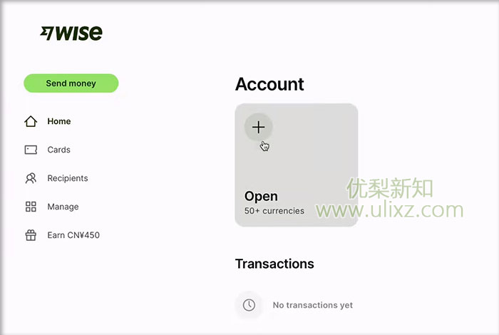 Wise开通账户